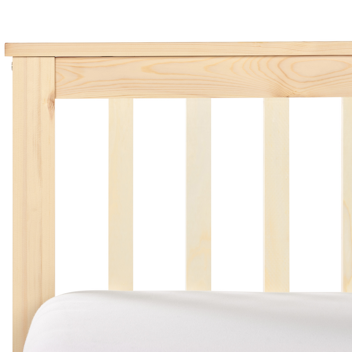 Beliani-OLENDON-Tweepersoonsbed-Lichtbruin-140 x 200 cm-Dennenhout