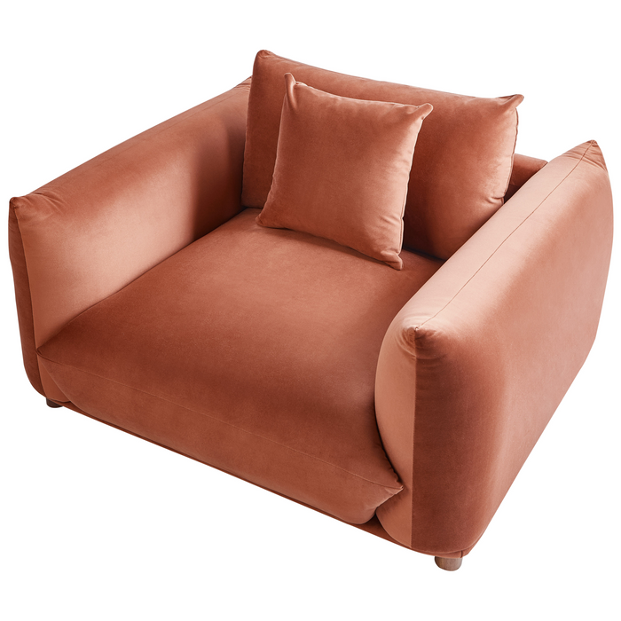 Beliani - LUVOS - Banken set - Goudbruin - Fluweel