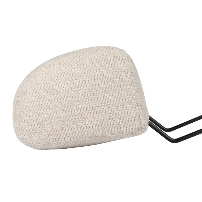 Hoofdsteun Andelst - Beige - Textiel - 53x57x20cm (BxHxD)