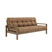 Karup design slaapbank Knob carob bruin