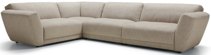 Sits Asta Timber 3-Zits Hoekbank Links