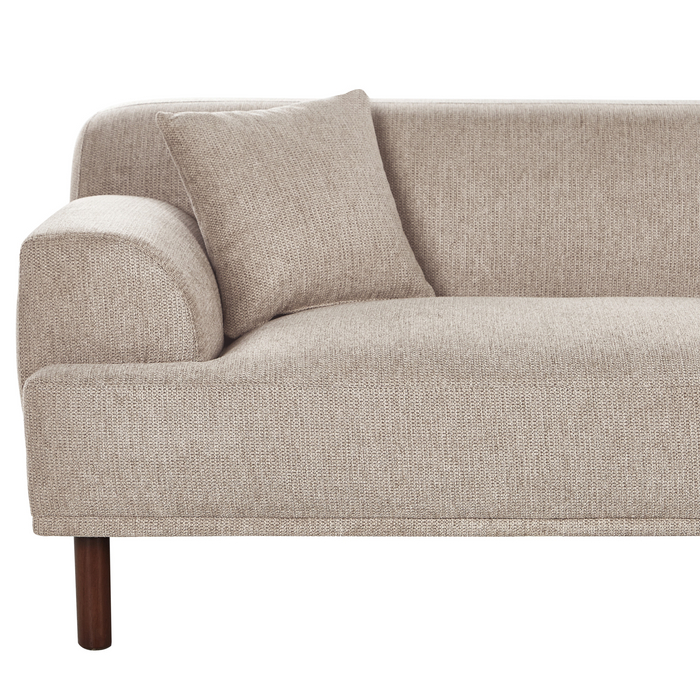 Beliani - HOLT - Hoekbank - Taupe - Linkszijdig - Polyester