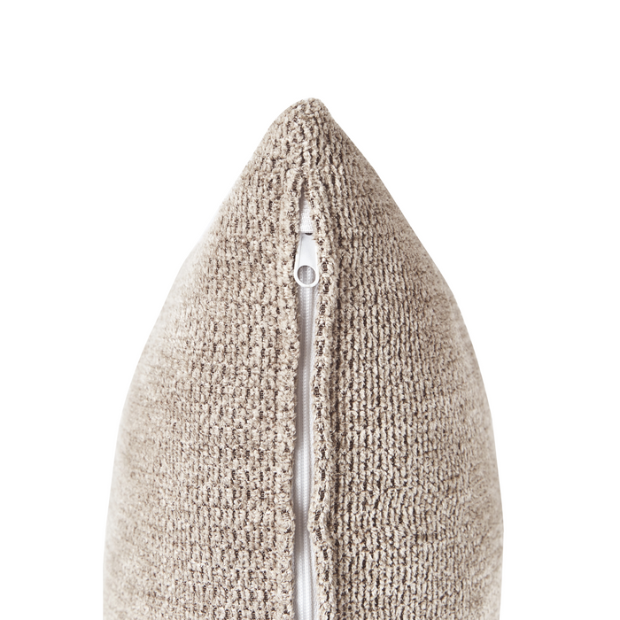 Beliani - HOLT - Hoekbank - Taupe - Linkszijdig - Polyester