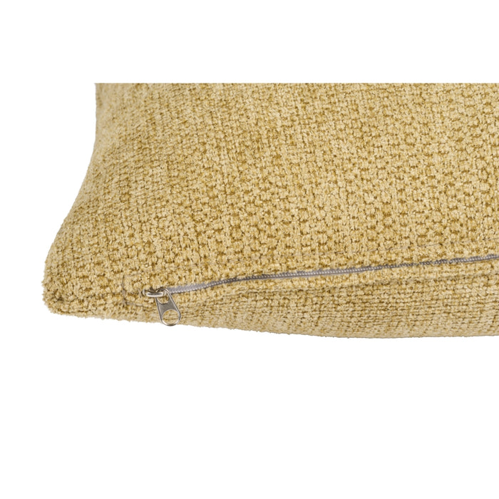 Sierkussen Andelst - Geel - Textiel - 45x45x0cm (BxHxD)