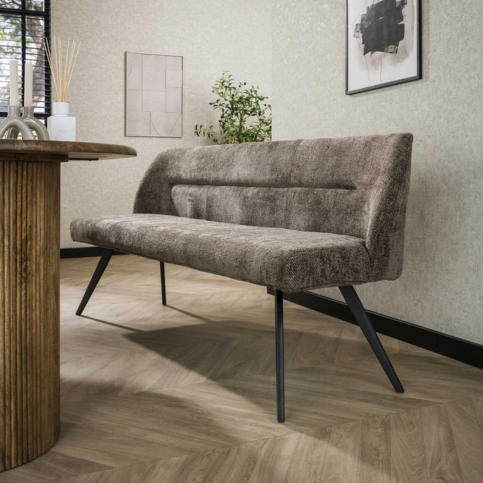Davidi Design Pull Taupe Eetkamerbank