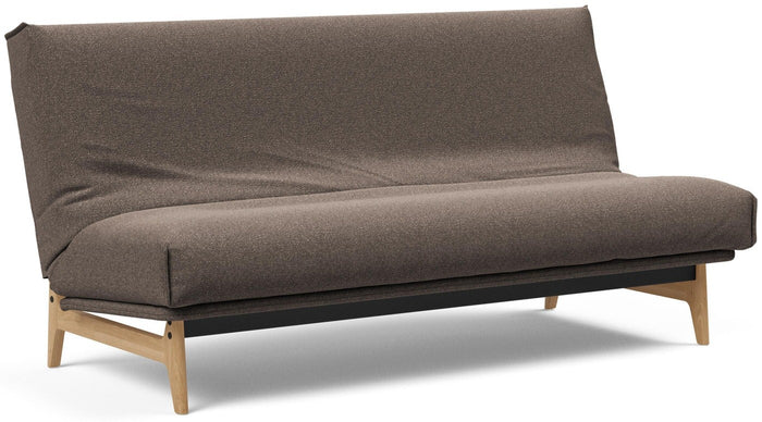 Innovation Aslak Taupe Bouclé Slaapbank 140 cm
