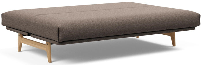 Innovation Aslak Taupe Bouclé Slaapbank 140 cm