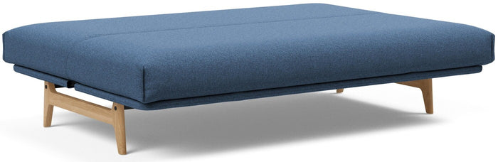 Innovation Aslak Blauw Bouclé Slaapbank 140 cm