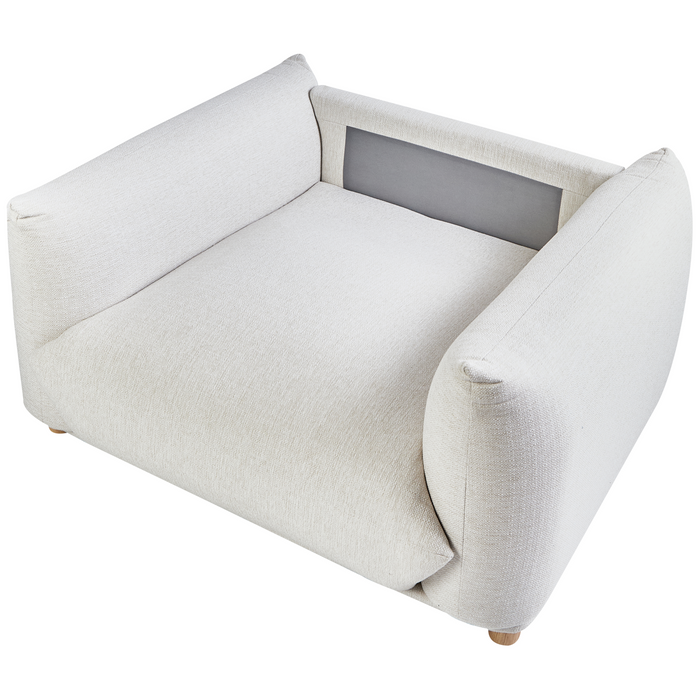 Beliani - LUVOS - Banken set - Gebroken wit - Polyester