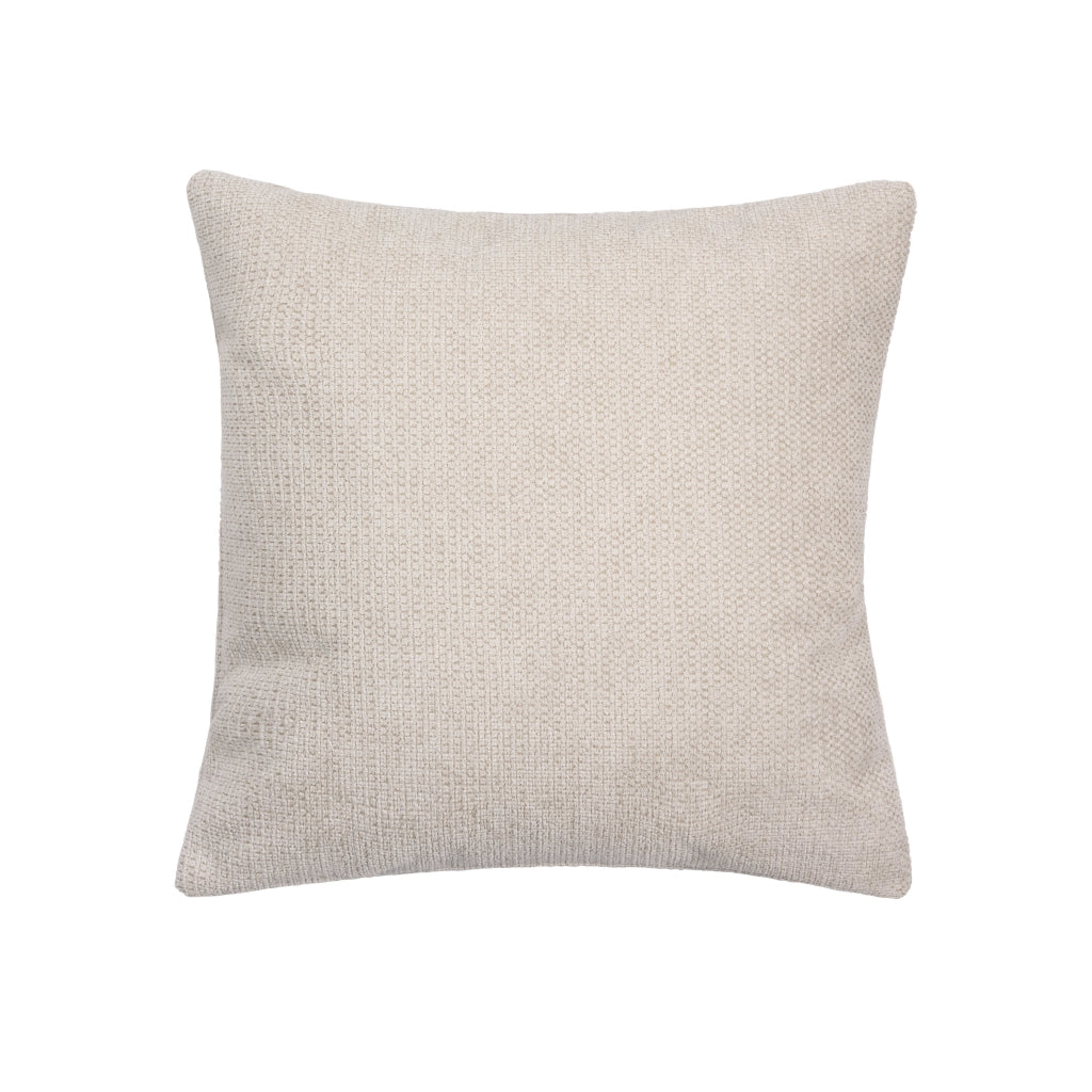 Sierkussen Andelst - Beige - Textiel - 45x45x0cm (BxHxD)