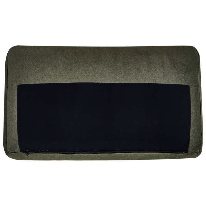 Beliani - KIRUNA - Hoekbank - Donkergroen - Rechterzijde - Fluweel