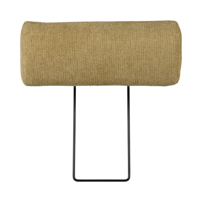 Hoofdsteun Andelst - Geel - Textiel - 53x57x20cm (BxHxD)