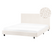 Beliani - ALBI - Tweepersoonsbed - Off-white - 140 x 200 cm - Bouclé