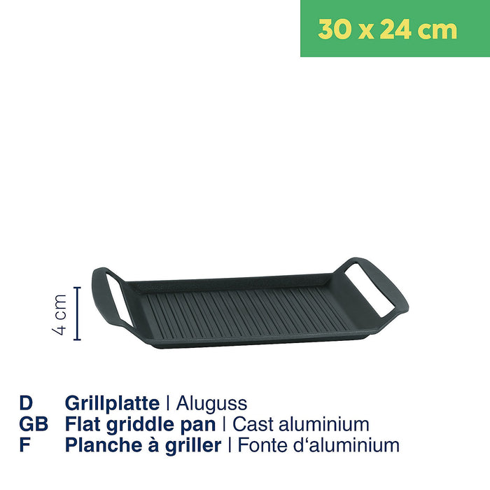 Grillplaat 30 cm x 24 cm - Kela | Kerros