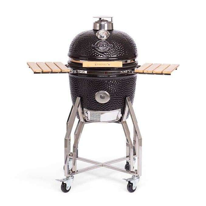 Yakiniku - BBQ Kamado 16 Inch Medium met onderstel en Zijtafels