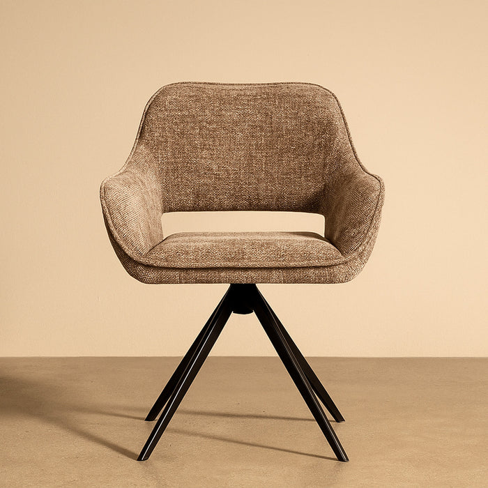 Kick draaistoel Nori - Taupe