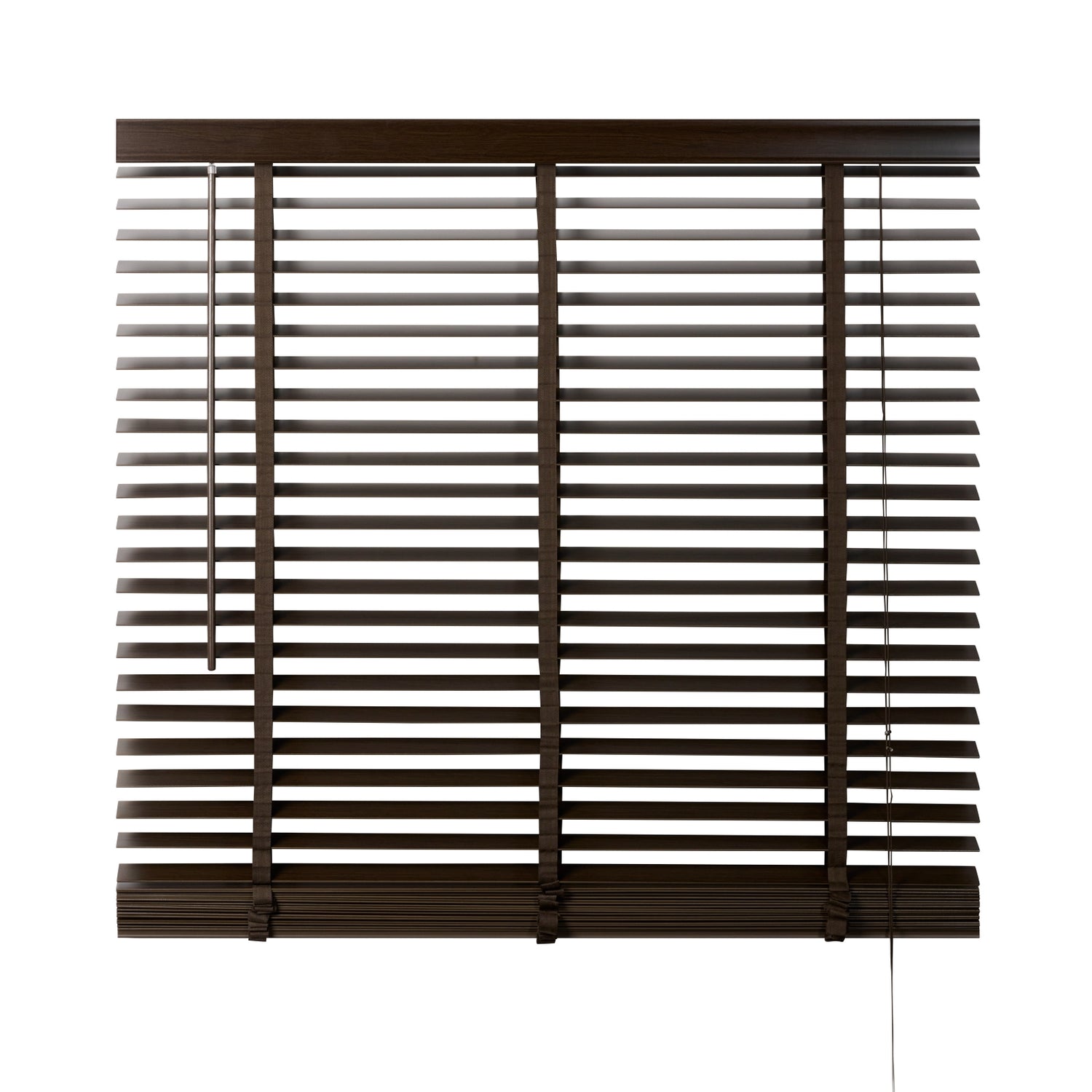 Jaloezie Hout Bruin - Hout - 140x180x5cm (BxHxD)