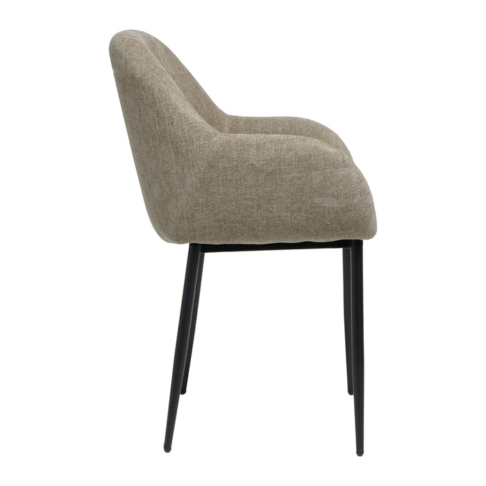 by fonQ Velino Eetkamerstoel - Taupe