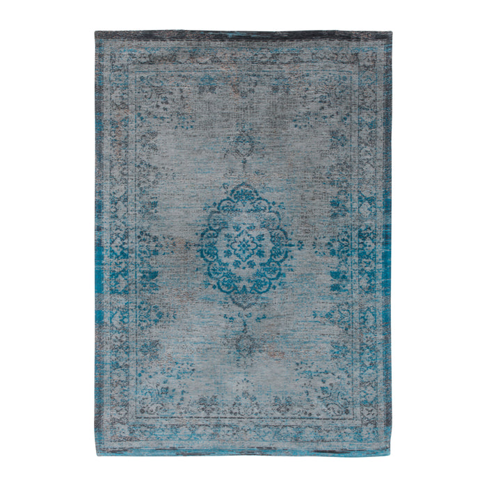 Louis de Poortere Medallion Fading World Vloerkleed 280 x 390 cm - Grey Turquoise