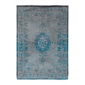 Louis de Poortere Medallion Fading World Vloerkleed 280 x 390 cm - Grey Turquoise