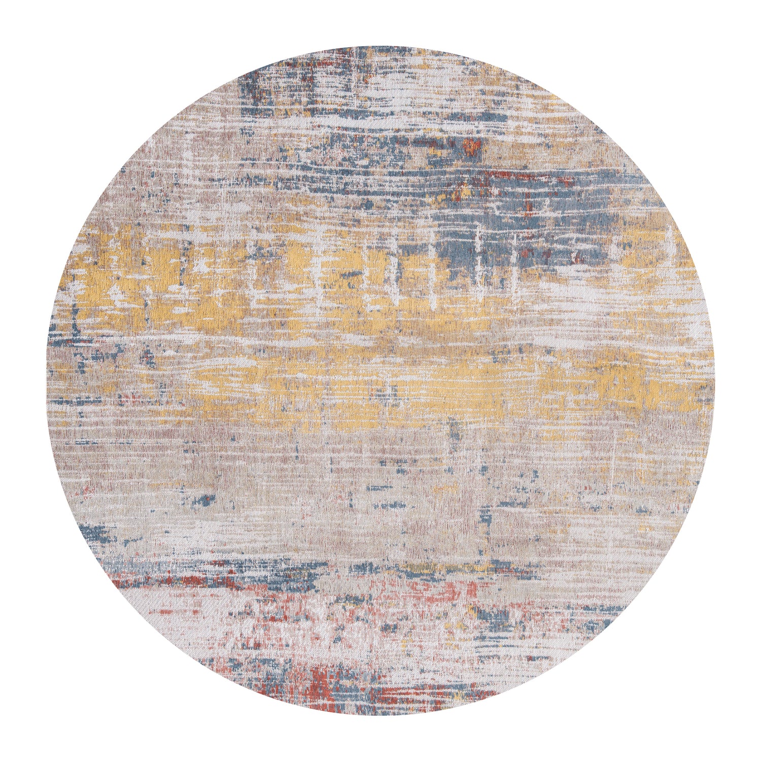 Louis de Poortere Streaks Vloerkleed Ø 140 cm - Montauk Multi