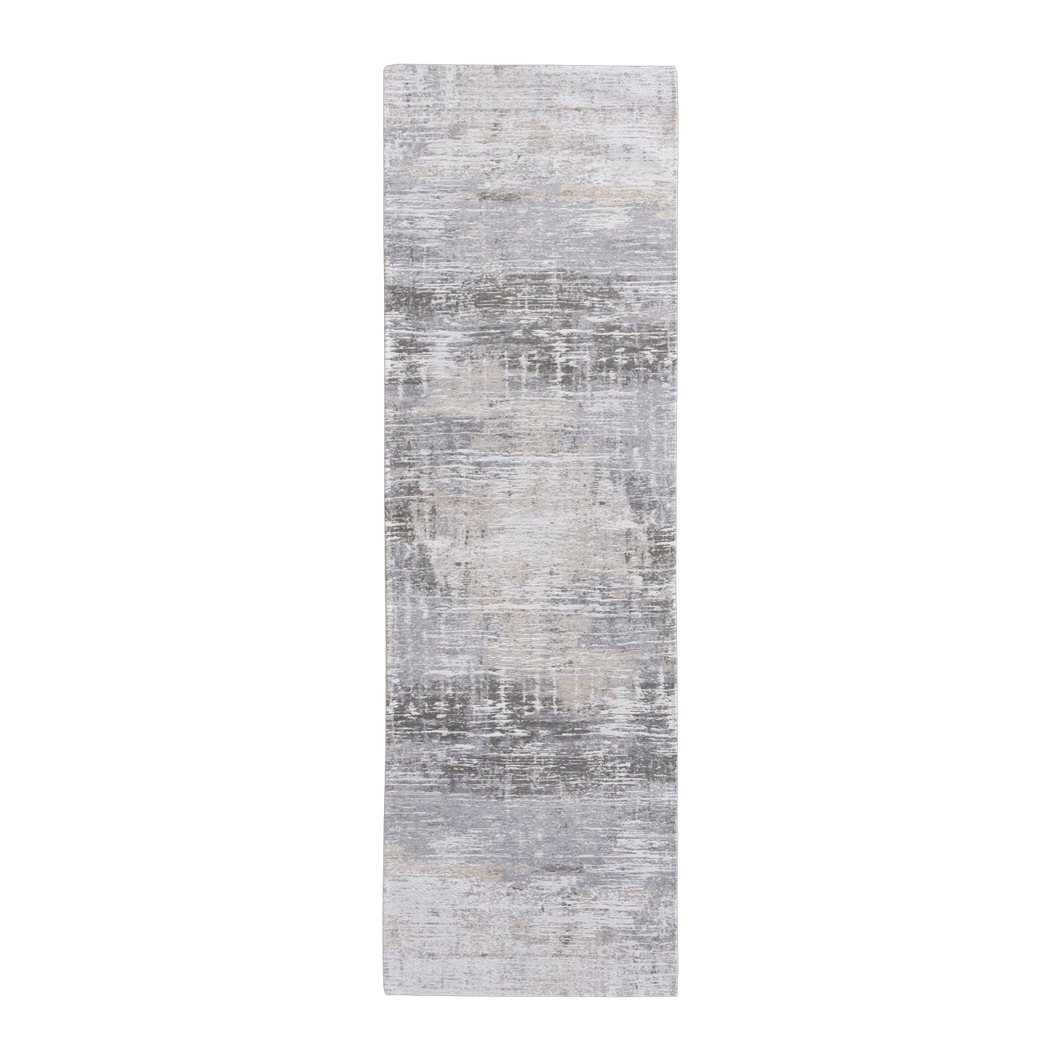 Louis de Poortere Streaks Runner Vloerkleed 80 x 250 cm - Coney Grey
