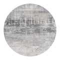 Louis de Poortere Streaks Vloerkleed Ø 240 cm - Coney Grey