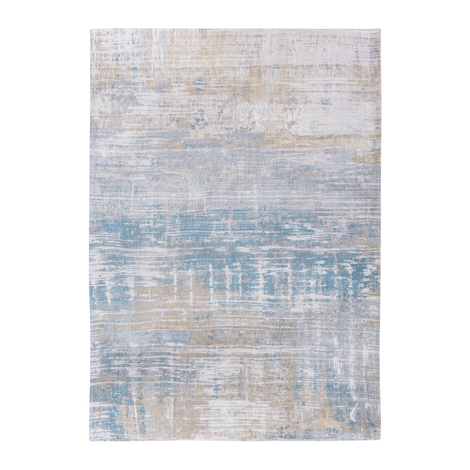 Louis de Poortere Streaks Vloerkleed 170 x 240 cm - Long Island Blue