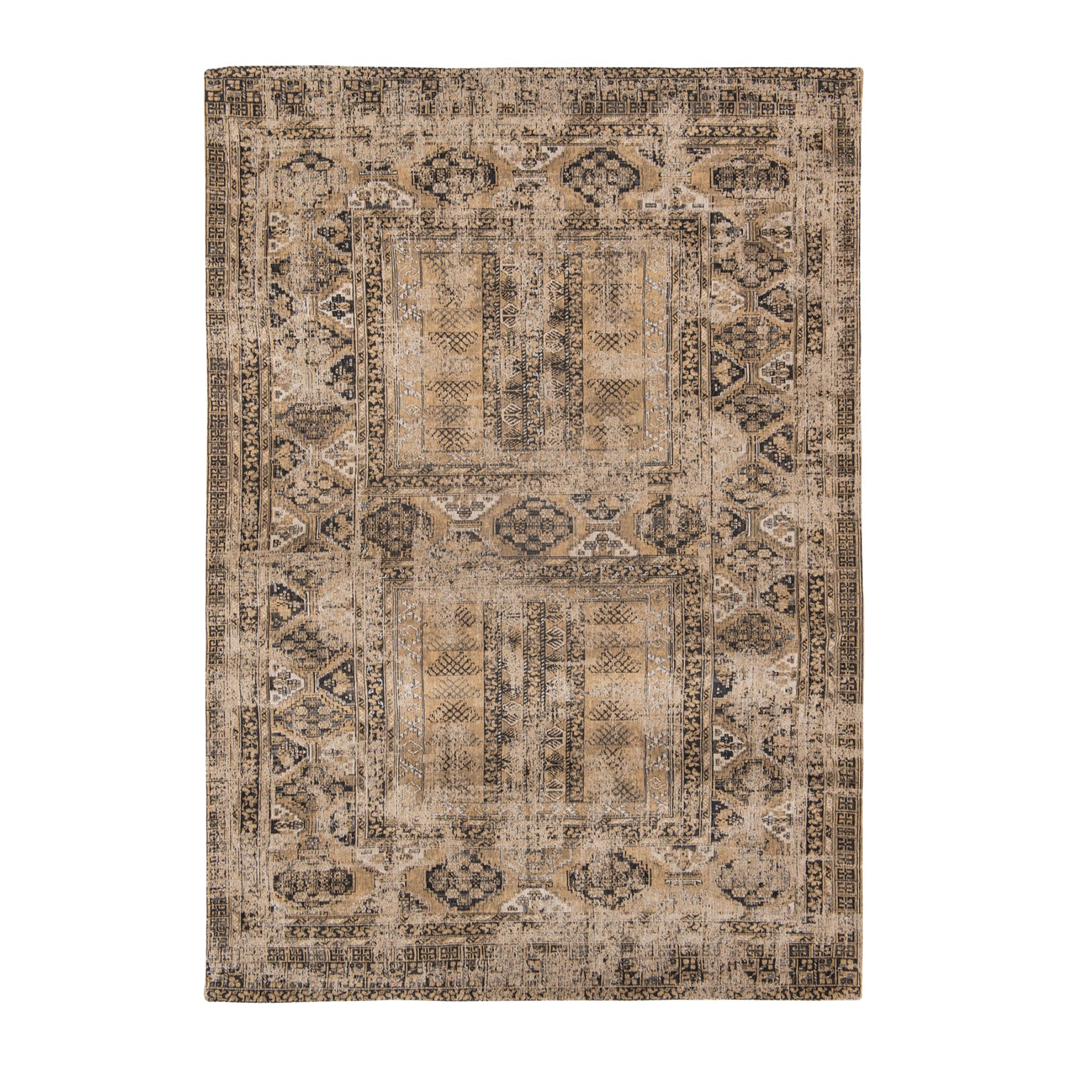 Louis de Poortere Hadschlu Vloerkleed  240 x 340 cm - Agha Old Gold