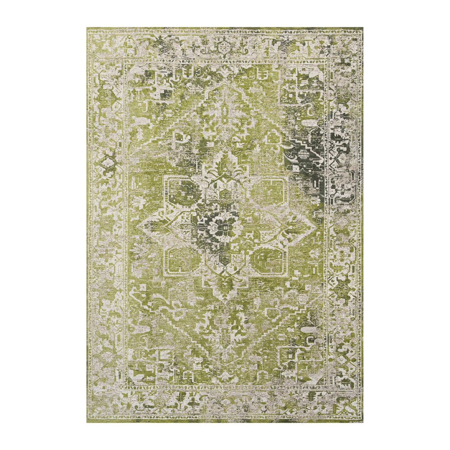 Louis de Poortere Tabriz Vloerkleed 200 x 280 cm - Olive Wood