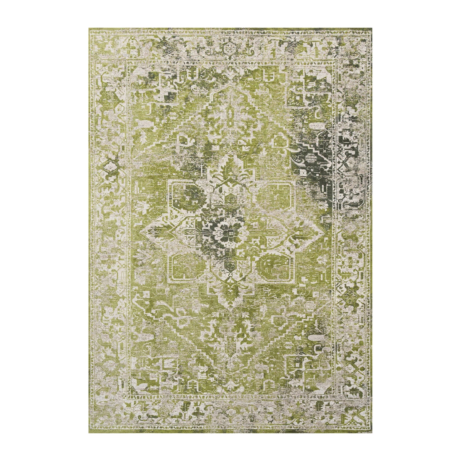 Louis de Poortere Tabriz Vloerkleed 240 x 340 cm - Olive Wood