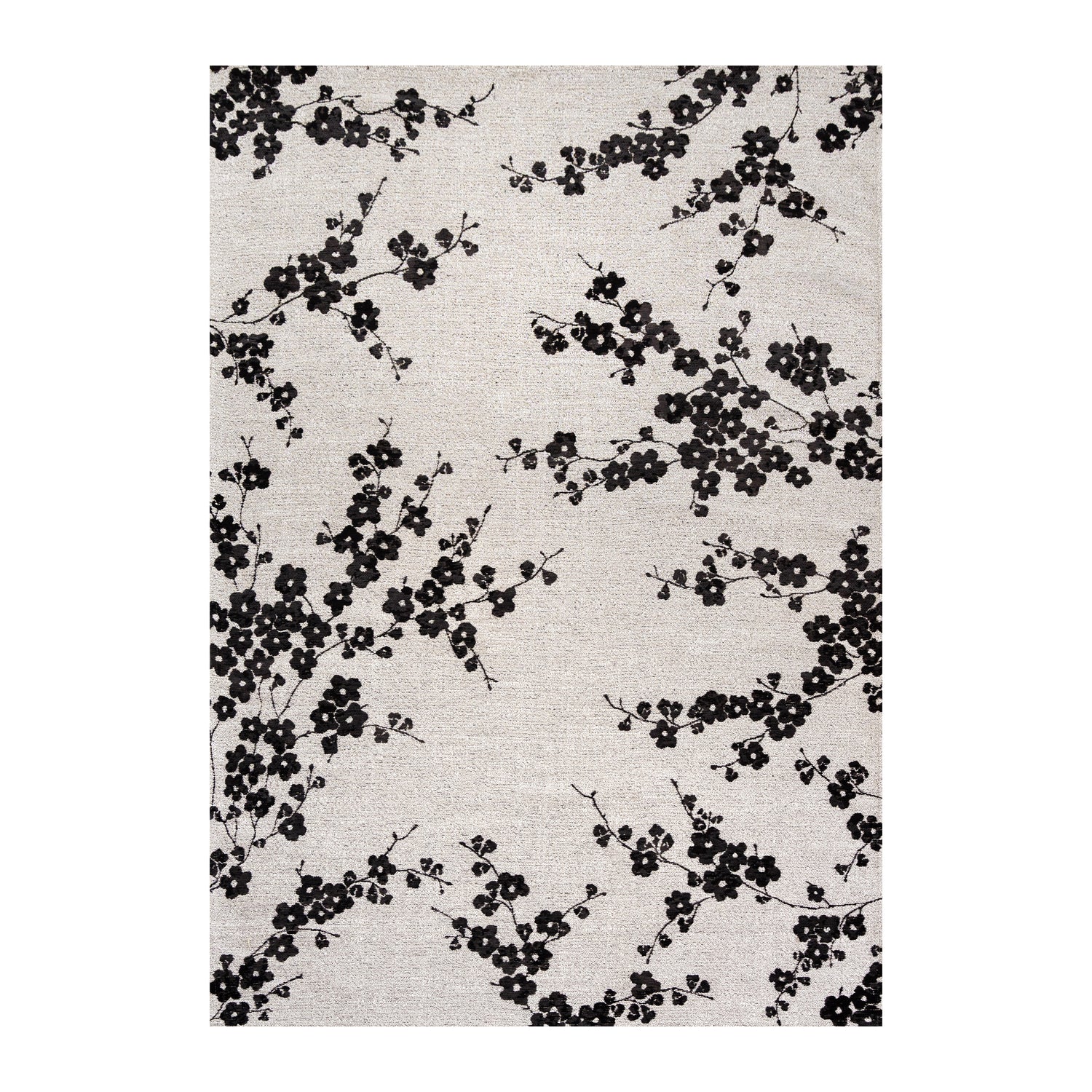 Louis de Poortere Sakura Vloerkleed 280 x 390 cm - Night Snow