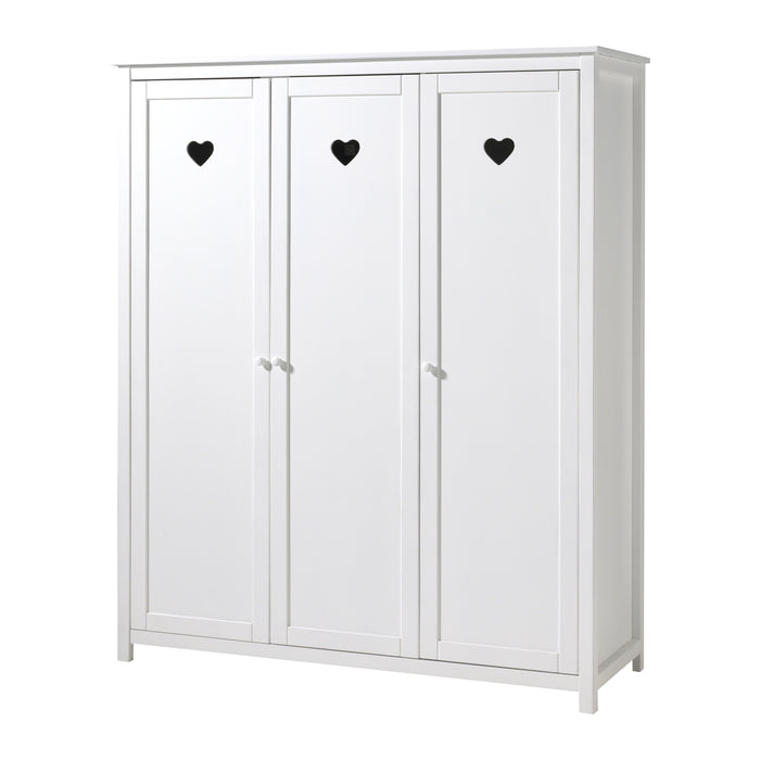 Vipack Amori Kledingkast 3-deurs - Wit