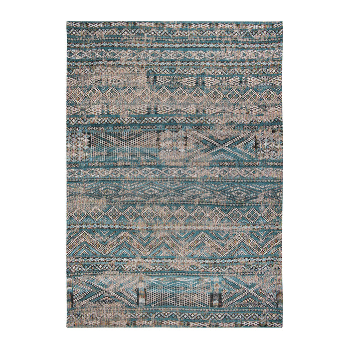 Louis de Poortere Kilim Vloerkleed 170 x 240 cm - Zemmuri Blue