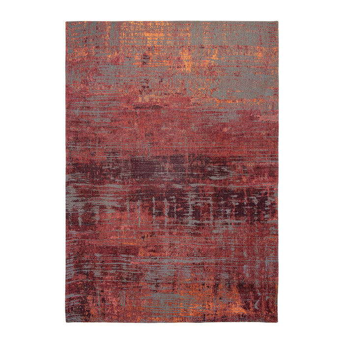 Louis de Poortere Streaks Vloerkleed 80 x 150 cm - Nassau Red