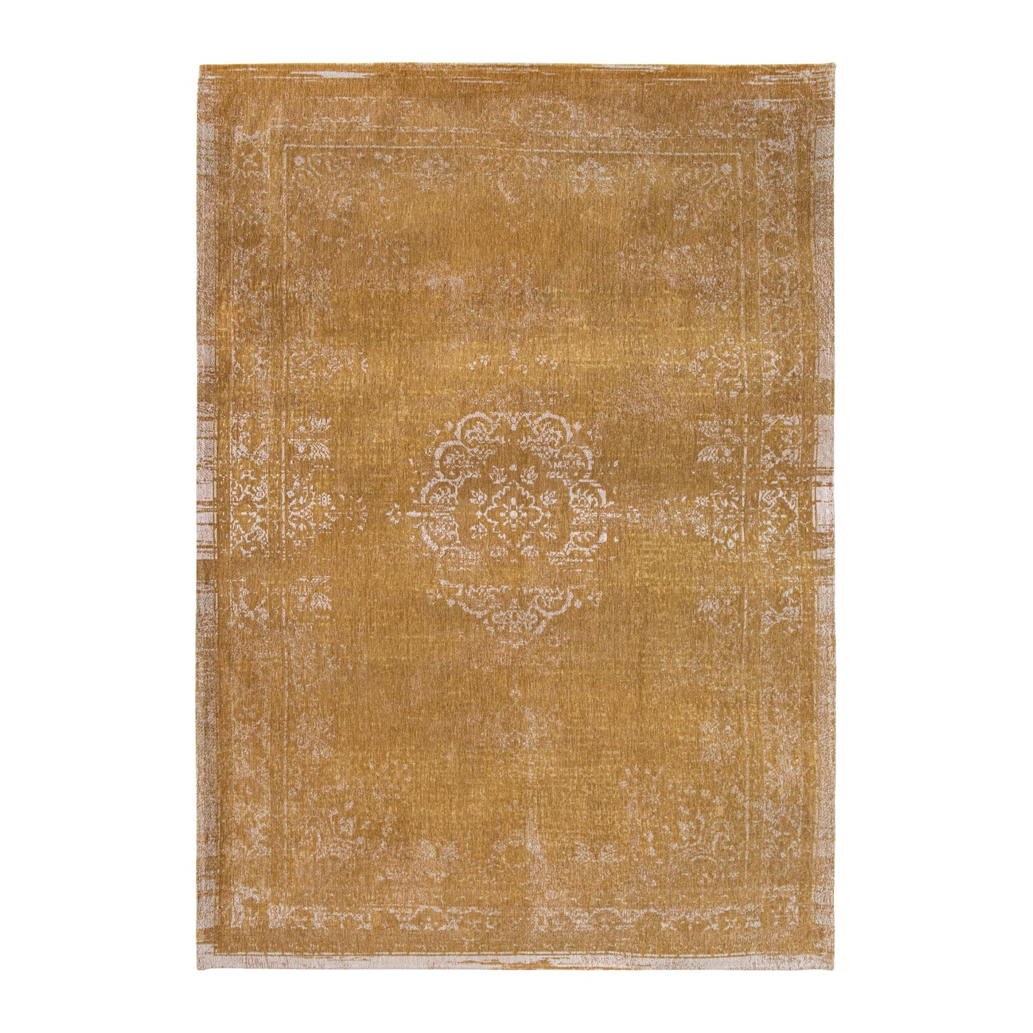 Louis de Poortere Medallion Fading World Vloerkleed 80 x 150 cm - Spring Moss