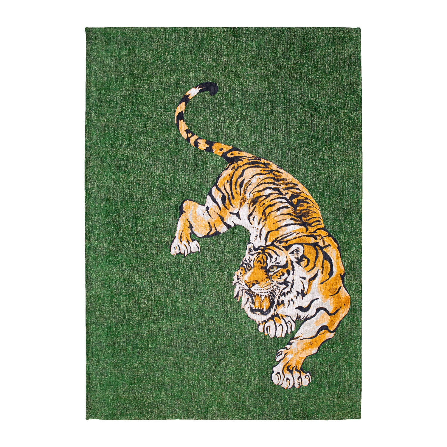 Louis de Poortere Pop Vloerkleed 240 x 340 cm - Green On Fire