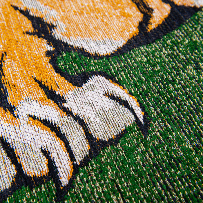 Louis de Poortere Pop Vloerkleed 100 x 140 cm - Green On Fire