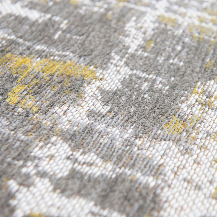 Louis de Poortere Streaks Vloerkleed Ø 140 cm - Sea Bright Sunny