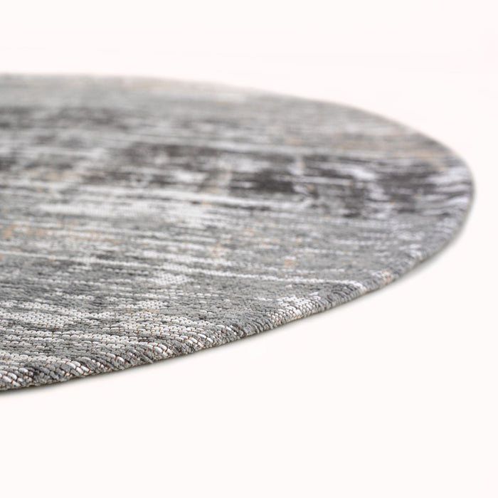 Louis de Poortere Streaks Vloerkleed Ø 240 cm - Coney Grey