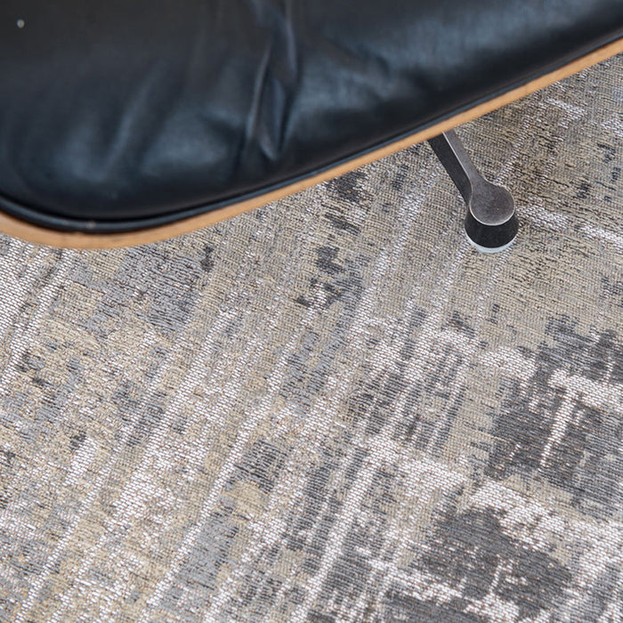 Louis de Poortere Streaks Vloerkleed 280 x 390 cm - Coney Grey