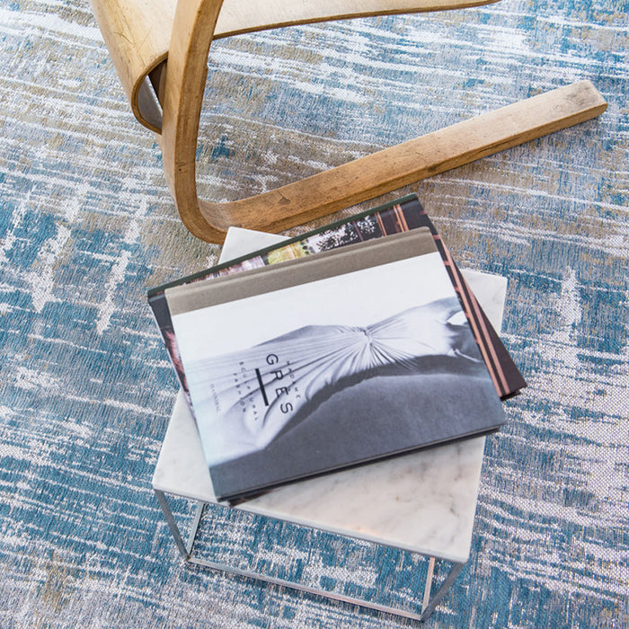 Louis de Poortere Streaks Vloerkleed 170 x 240 cm - Long Island Blue