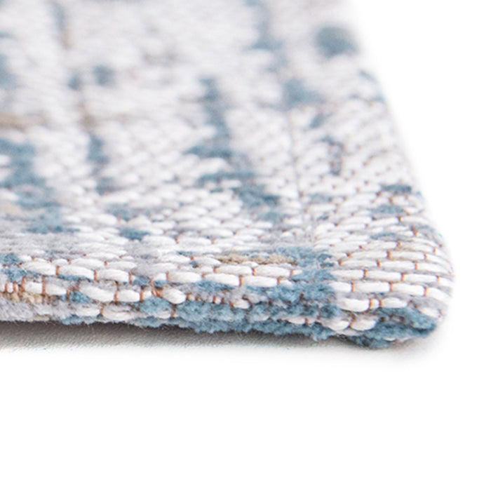 Louis de Poortere Streaks Vloerkleed 240 x 340 cm - Long Island Blue