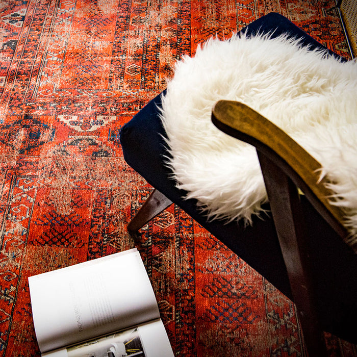 Louis de Poortere Hadschlu Vloerkleed 240 x 340 cm - Red Brick