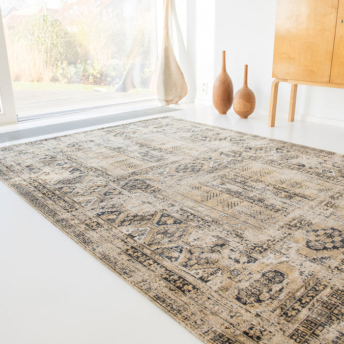 Louis de Poortere Hadschlu Vloerkleed  280 x 390 cm - Agha Old Gold