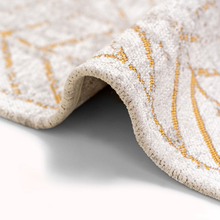 Louis de Poortere Jacob's Ladder Vloerkleed 80 x 150 cm - Central Yellow