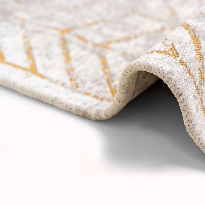 Louis de Poortere Jacob's Ladder Vloerkleed 280 x 390 cm - Central Yellow