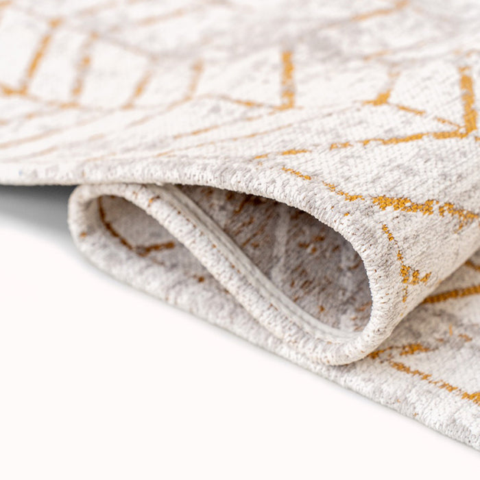 Louis de Poortere Jacob's Ladder Vloerkleed 280 x 390 cm - Central Yellow