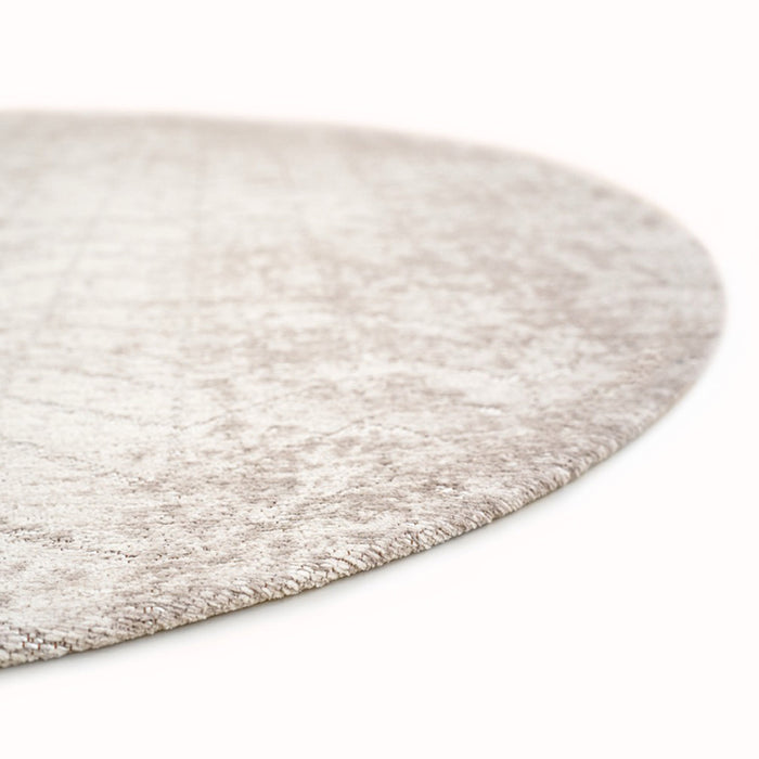 Louis de Poortere Jacob's Ladder Vloerkleed Ø 240 cm - White Plains