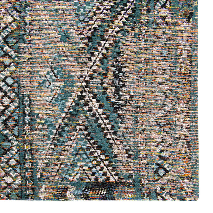 Louis de Poortere Kilim Vloerkleed 140 x 200 cm - Zemmuri Blue